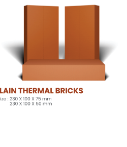 Plain Thermal Bricks